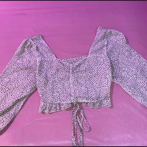 Classy top with polkadots 💌